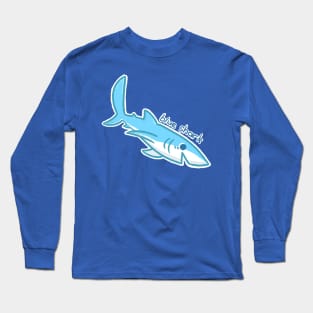 blue shark Long Sleeve T-Shirt